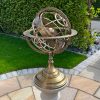 Bronze Armillary keats stone garden pedestal